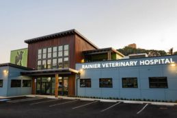 Rainier Veterinary Hospital, established 1933